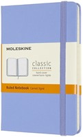 Notitieboek Moleskine pocket 90x140 ln hc hydr bl 1 Stuk