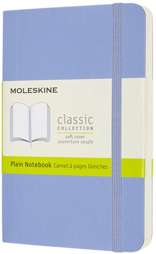 Notitieboek Moleskine pocket 90x140 blc sc hydr bl 1 Stuk