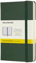 Notitieboek Moleskine pocket 90x140 rt hc myrt gn 1 Stuk