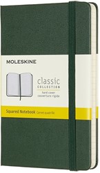 Notitieboek Moleskine pocket 90x140 rt hc myrt gn 1 Stuk