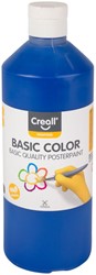 Plakkaatverf Creall basic donkerblauw 500ml 500 Milliliter