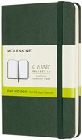 Notitieboek Moleskine pocket 90x140 blc hc myrt gn 1 Stuk