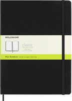 Notitieboek Moleskine XL 190x250 blc hc zw 1 Stuk
