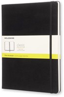 Notitieboek Moleskine XL 190x250 blc hc zw 1 Stuk