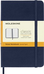 Notitieboek Moleskine pocket 90x140 ln hc sapp bl 1 Stuk