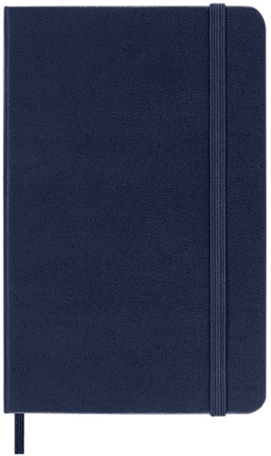 Notitieboek Moleskine pocket 90x140 ln hc sapp bl 1 Stuk-2