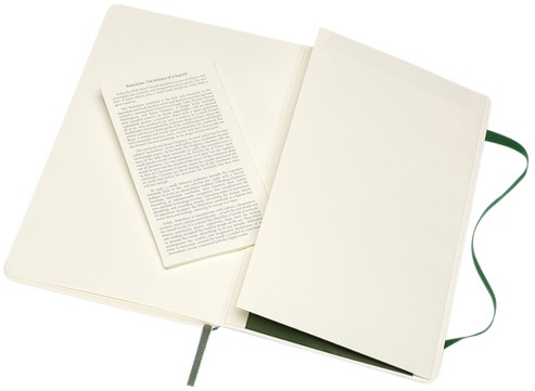 Notitieboek Moleskine large 130x210 dot sc myrt gn 1 Stuk-1