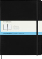 Notitieboek Moleskine XL 190x250 dots hc zw 1 Stuk