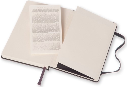Notitieboek Moleskine pocket 90x140 dots hc zw 1 Stuk-1