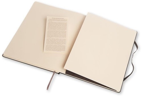 Notitieboek Moleskine pocket 90x140 ruit 5x5 hc zw 1 Stuk-1