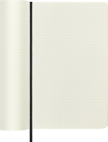 Notitieboek Moleskine large 130x210 dots sc zw 1 Stuk-3