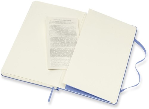 Notitieboek Moleskine large 130x210 blc hc hydr bl 1 Stuk-1