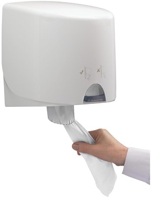 Poetspapier WypAll L10 1laags 800 vel wit 6 Rol-3