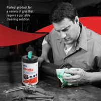 Reinigingsdoek WypAll bus 1laags 6x50 vel groen 6 Pot-4