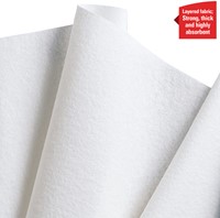 Reinigingsdoek WypAll L40 1laags 18x56 vel wit 18 pak-2