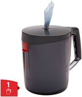 Poetspapierdispenser WypAll L10 draagbaar zwart 1 Stuk-2