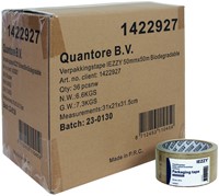 Verpakkingstape 50mmx50m "biodegradable” 1 Rol-2