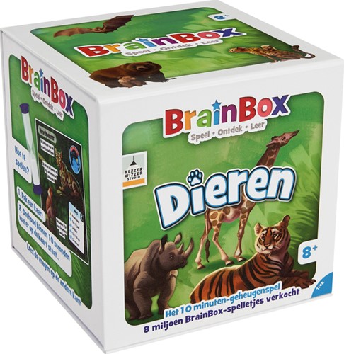 Kaartspel Brainbox dieren 1 Stuk