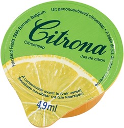 Citroencups Citrona 120x4.9ml 120 Stuk