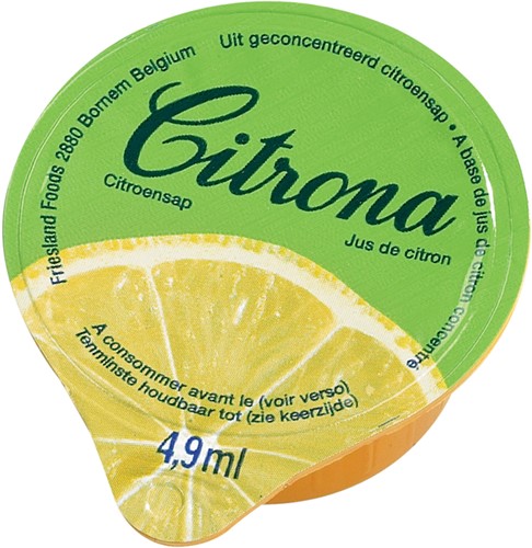 Citroencups Citrona 120x4.9ml 120 Stuk