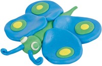 Klei Creall supersoft rood/blauw/groen/geel/wit 450 Gram-3