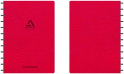 Schrift Adoc Business A4 lijn 144pag 90gr rood 1 Stuk