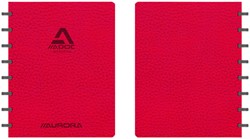 Schrift Adoc Business A5 lijn 144pag 90gr rood 1 Stuk