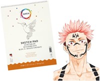 Schetsblok Qrea  24x32 24vel 120gr spiraal 24 Vel-2