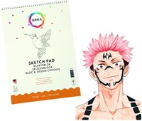 Schetsblok Qrea  A4 24vel 120gr spiraal 24 Vel-2