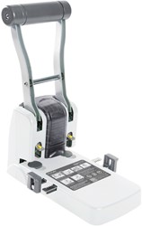 Perforator Rapesco Germ-Savvy P1100 2gaats wit 1 Stuk