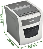 Papiervernietiger Leitz IQ Auto Small 50X 4x28mm 1 Stuk-3