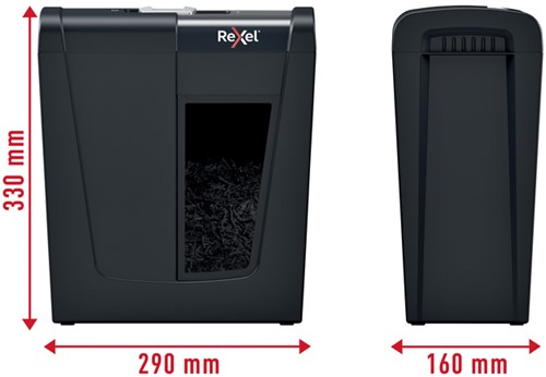 Papiervernietiger Rexel Secure S5 stroken 6mm-3