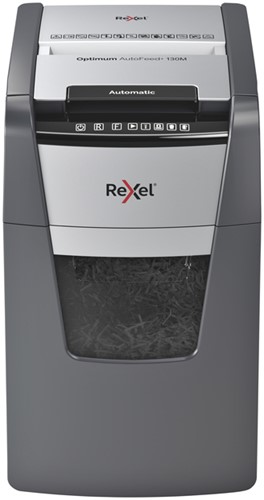 Papiervernietiger Rexel Optimum Auto+ 130M snippers 2x15mm