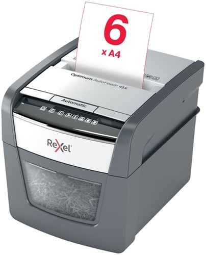 Papiervernietiger Rexel Optimum Auto 45X 4x28mm 1 Stuk-16