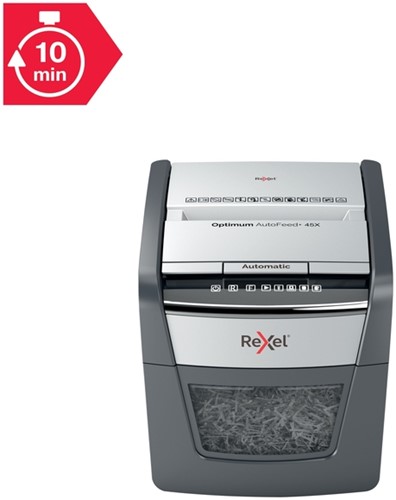 Papiervernietiger Rexel Optimum Auto 45X 4x28mm 1 Stuk-17