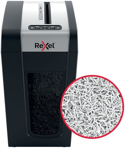 Papiervernietiger Rexel Secure MC6-SL 2x15mm 1 Stuk-10