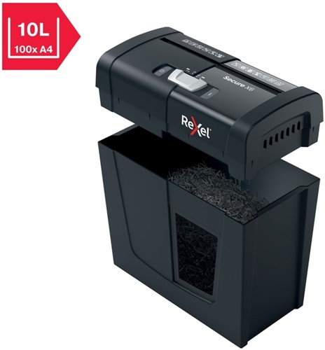 Papiervernietiger Rexel Secure X6 snippers 4x40mm 1 Stuk-16