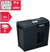 Papiervernietiger Rexel Secure X6 snippers 4x40mm-4