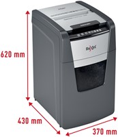 Papiervernietiger Rexel Optimum Auto 130X 4x28mm 1 Stuk-3