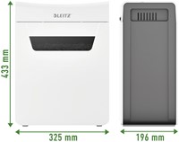 Papiervernietiger Leitz IQ Protect Prem 4M 2x15mm 1 Stuk-3