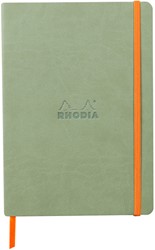 Notitieboek Rhodia A5 lijn 80 vel 90gr celadon 1 Stuk