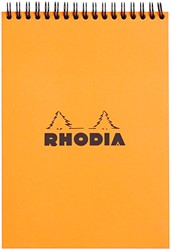 Spiraalblok Rhodia A5 lijn 160pag 80gr or 1 Stuk