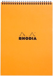 Spiraalblok Rhodia A4 lijn 160pag 80gr or 1 Stuk