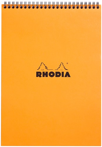 Spiraalblok Rhodia A4 lijn 160pag 80gr or 1 Stuk