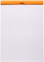 Schrijfblok Rhodia A4 lijn 80vel 80gr or 1 Stuk-2