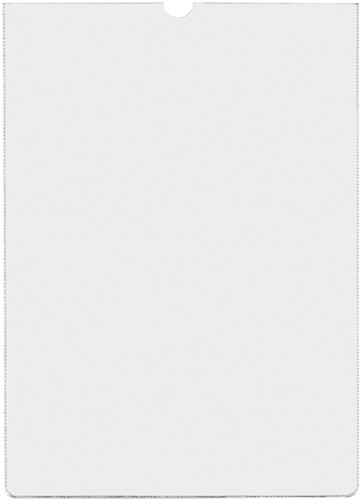 Insteekmap U-model Esselte A4 0.11mm PP tr 100 Stuk