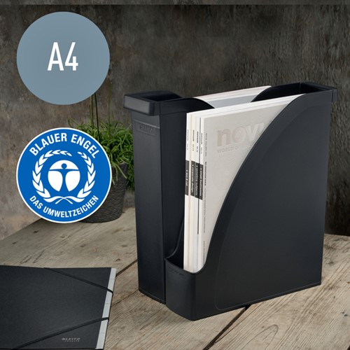 Tijdschriftcassette Leitz recycle A4 zwart 1 Stuk-1