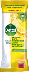 Reinigingsdoekjes Dettol Citr 110st 110 Stuk