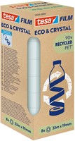 Plakband Tesa eco crystal 59044 19mmx33m tr 8 Stuk