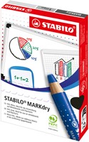 Whiteboardpotlood STABILO MARKdry 648/41 blauw 1 Stuk-2
